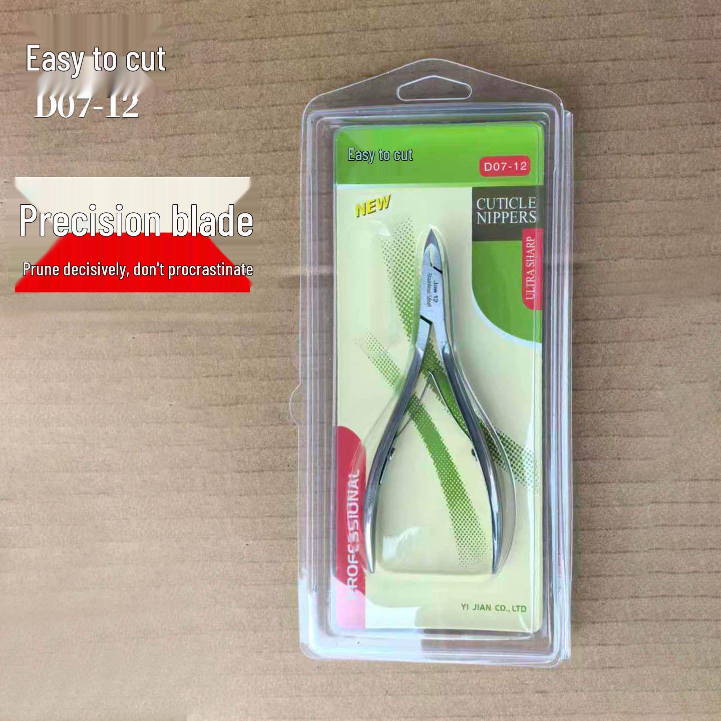 Easy Cut Professional 3mm Cuticle Scissors for Manicure - Remove Dead Skin