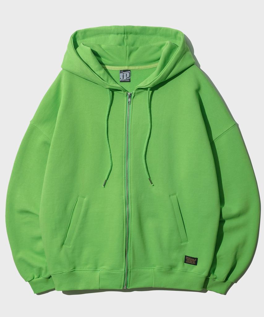 Fp142 Flight Heavy Terry Zip-Up Hoodie Light Green 7 Types Khhd1168