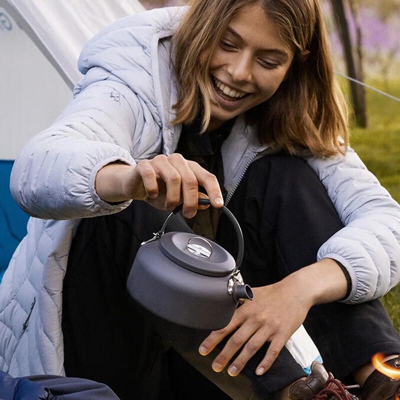 Mobi Garden Outdoor Camping Aluminum Kettle & Tea Set