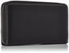 Golbe Women's Long Wallet, Italian Leather, Round Zipper, 46 Cards