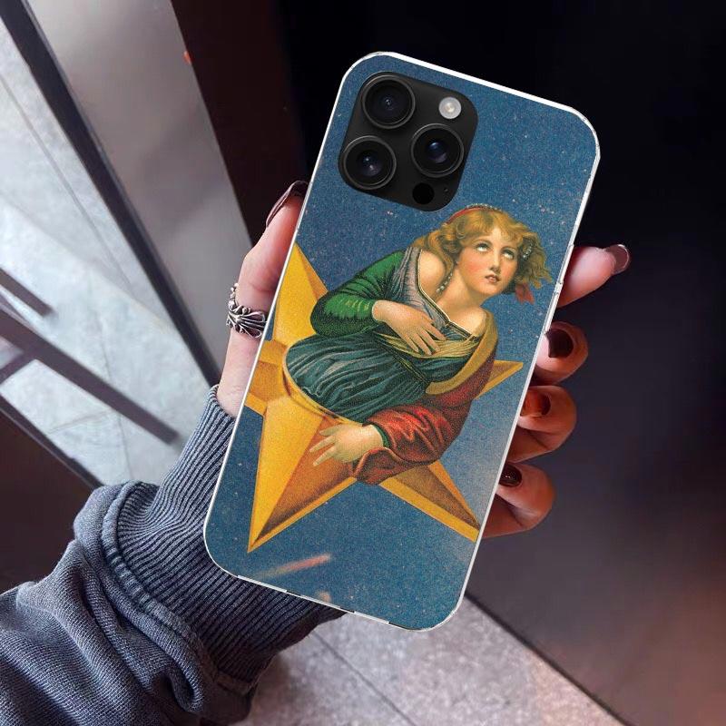 Rock The Smashing Pumpkins Phone Case For iPhone 17 Air 16 15 Pro Max 14 Plus 13 Mini 12 11 Cover 7 8 SE Silicone Shell Print Fu