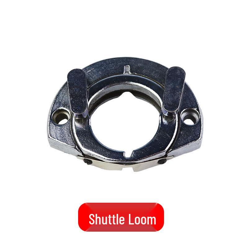 Zestaw części zamiennych do maszyny do szycia w stylu vintage: Płytka ściegowa, bębenek i trzpień napędzane pedałem - Marka Flying Man Butterfly.