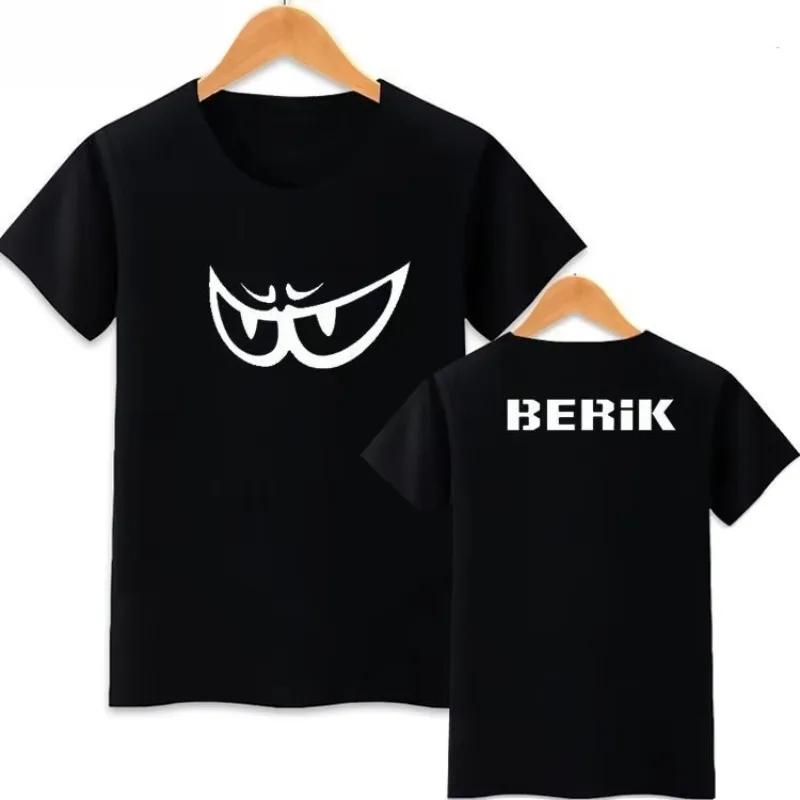 

Велосипедный костюм BERIK Big Eye, мотоциклетная одежда, мотоциклетный костюм, гоночная футболка с коротким рукавом Eye Track для мужчин и женщин, летняя 4XL