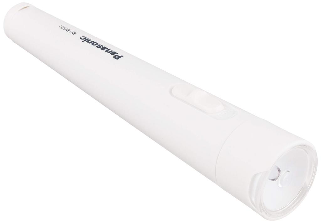 Panasonic LED Flashlight with Evolta NEO Batteries BF-BG01N-W