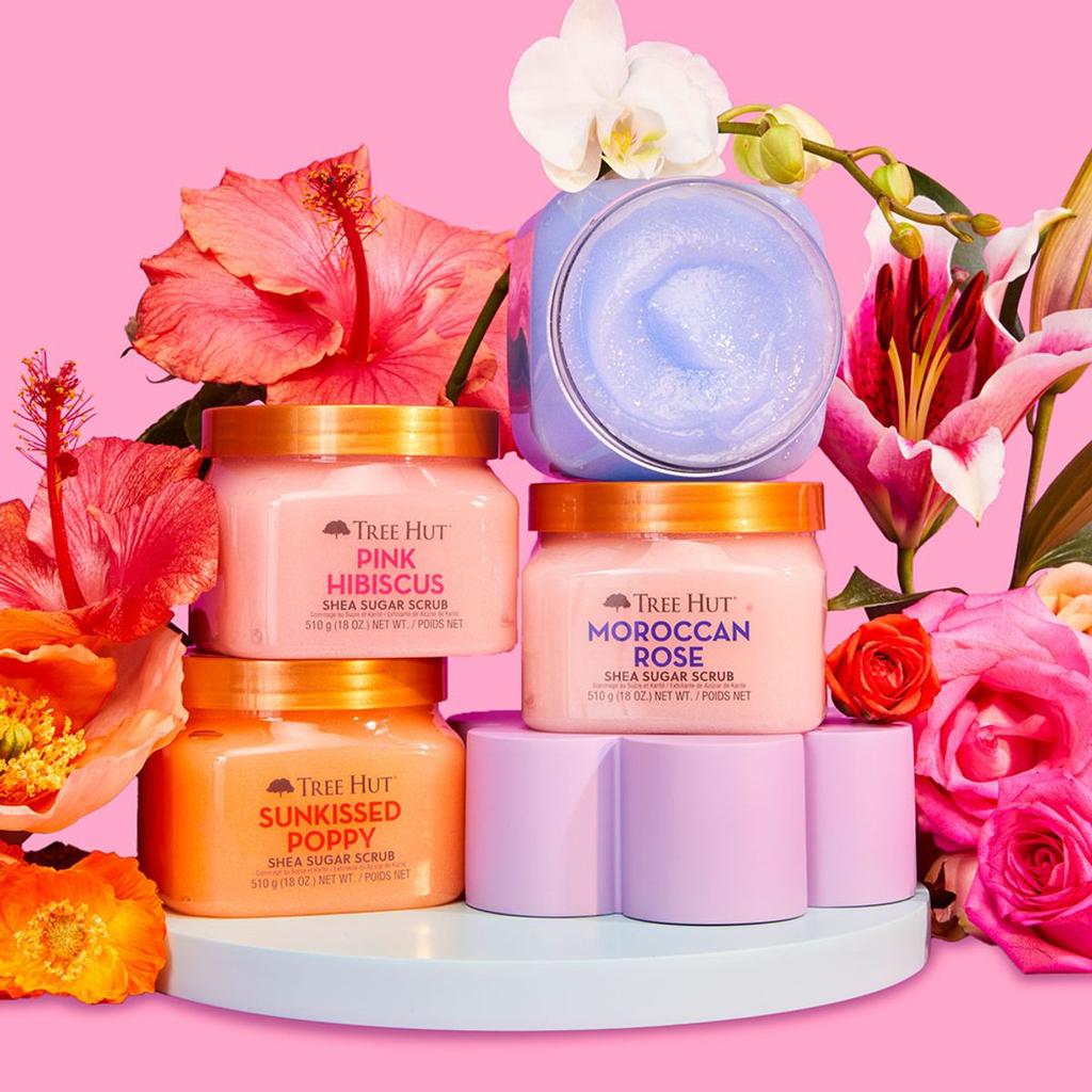 Tree Hut Body Scrub Peach Sorbet 510g