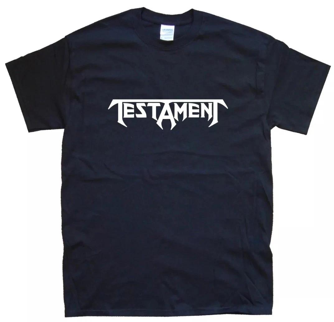 ФУТБОЛКА TESTAMENT Все размеры S M L XL XXL цвета Черный Белый S