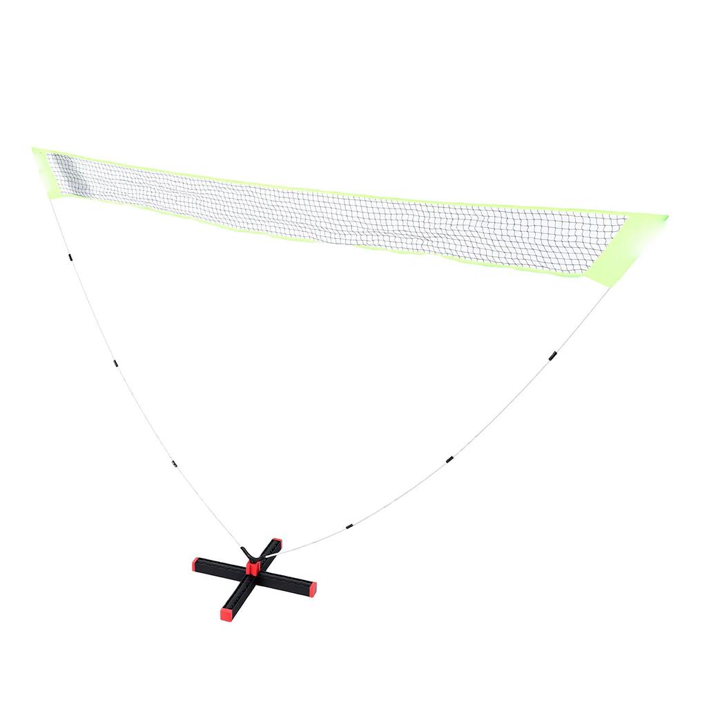 Badminton Portable Net Rack Adjustable Height Tennis Practice Net Stand Outdoor Set for Tennis Family Use