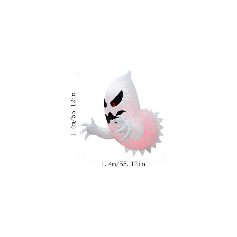 Halloween Inflatable Ghost with LED Light Outdoor Decorations