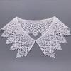 White Neckline Lace Collar Craft Sewing Fabric Venise Motif Applique Trims DIY Craft