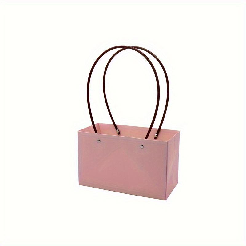 1PCS Flower Paper Boxes Bucket Florist Gift 22x11x10cm Home Decoration Party Birthday Decor Supplies Paper Bags for Gifts