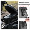 Rhinowalk Motorcycle Tank Bag, Waterproof Motorcycle Backpack with Dividers, Compatible with Honda, Yamaha, Suzuki, Kawasaki, and Harley, Black