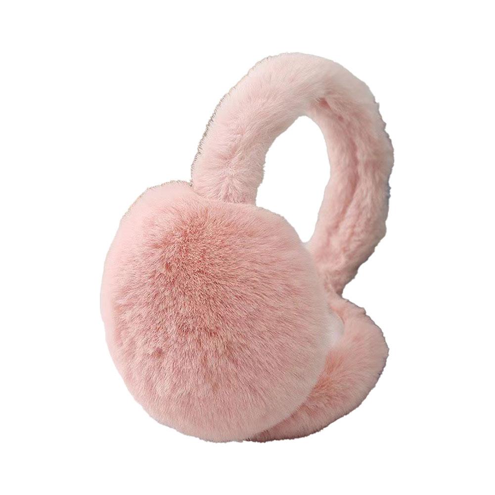Fashion Earmuffs Outdoor Cold Protection Women Men Faux Fur Ear-Muffs Foldable Earflaps Soft Plush Ear Protectors