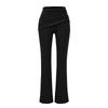 Pure Desire Style Sexy Slim Fit 2-Piece Set Long Sleeve T-Shirt Flare Pants / Midi Skirt Women