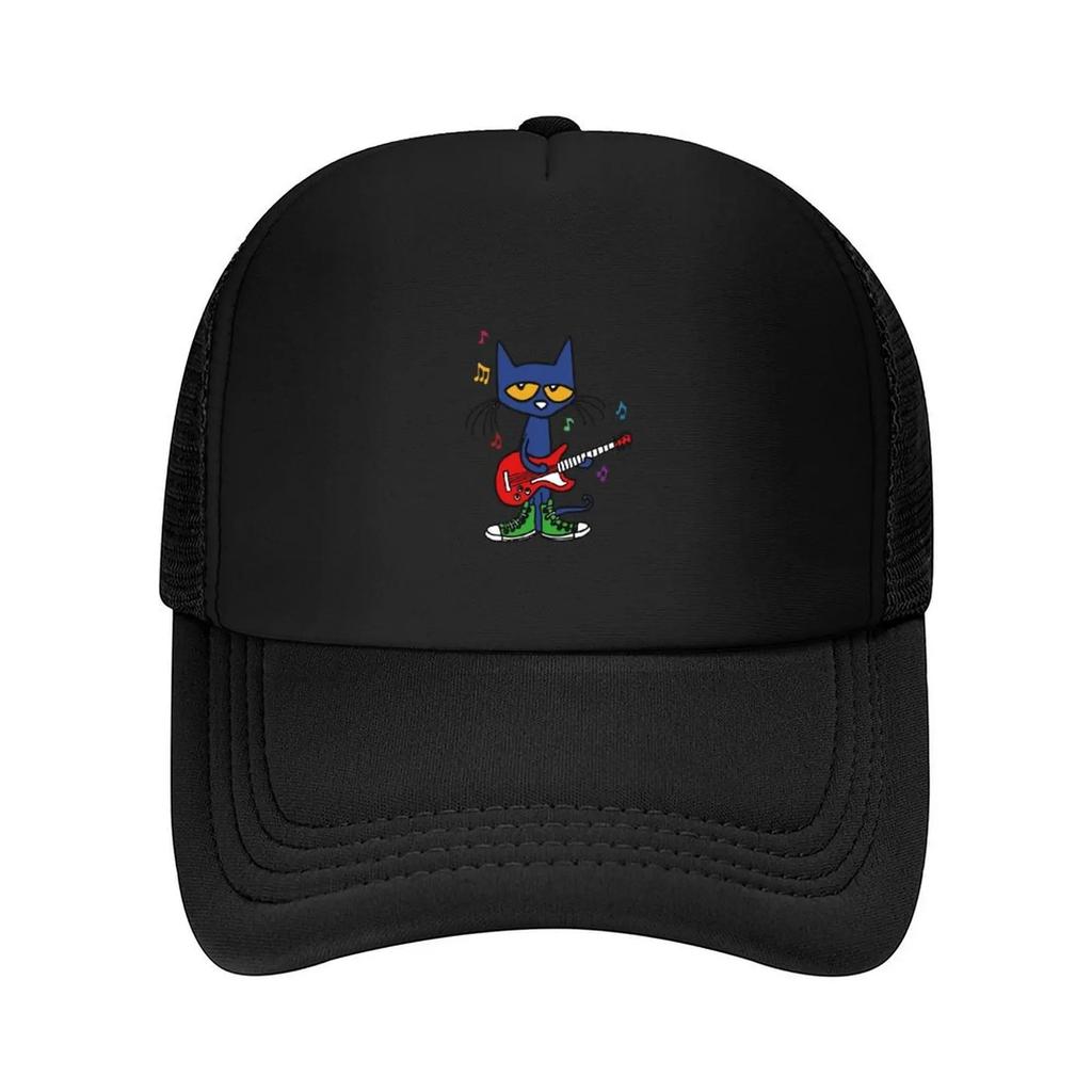 Pete the Cat Singing Baseball Cap Unique Hats Beach Hat Baseball Cap Beach Outing Men's Baseball Women's