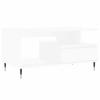 Coffee Table White 90 x 49 x 45 cm Engineered Wood
