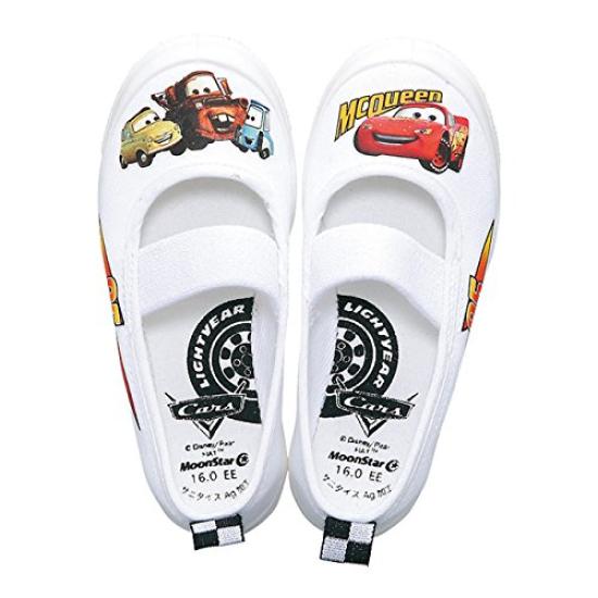 Disney Volleyball Cars Indoor Made in DN05 Volleyballgrößen Schuhe, Japan, Kinderschuhe, Rot, 14-19cm, 2E, 17.0cm