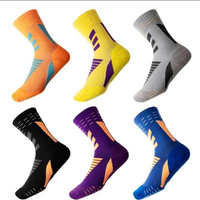 Unisex Schweißabsorbierende Sportsocken: Ideal für Basketball, Bergsteigen, Marathon und Badminton