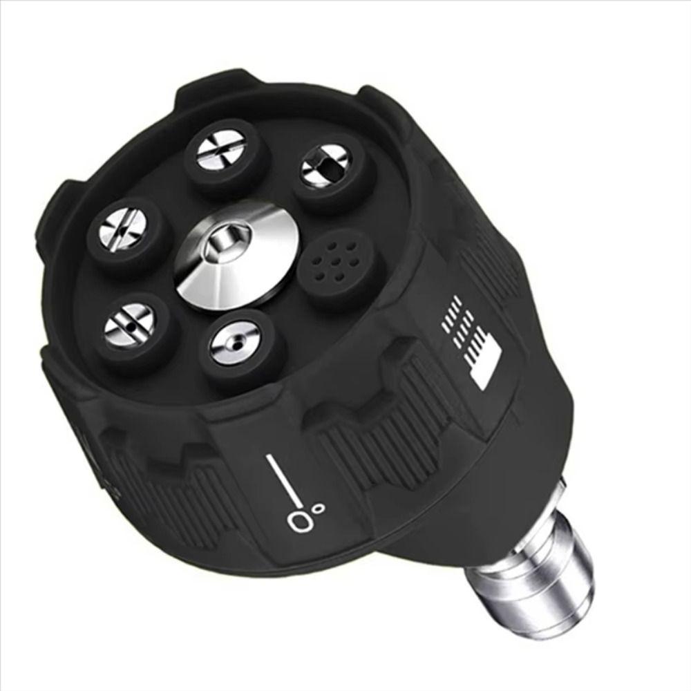 6in1 Design Pressure Washer Nozzle 0 15 25 40 Degree Multifunctional Nozzle  Garden Cleaning