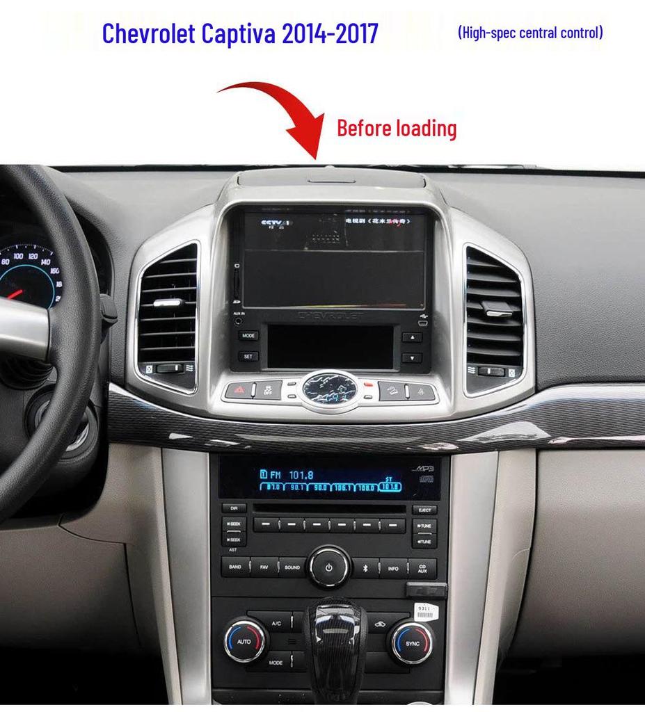 12-17 Chevrolet Captiva Android GPS Touchscreen Navigation System