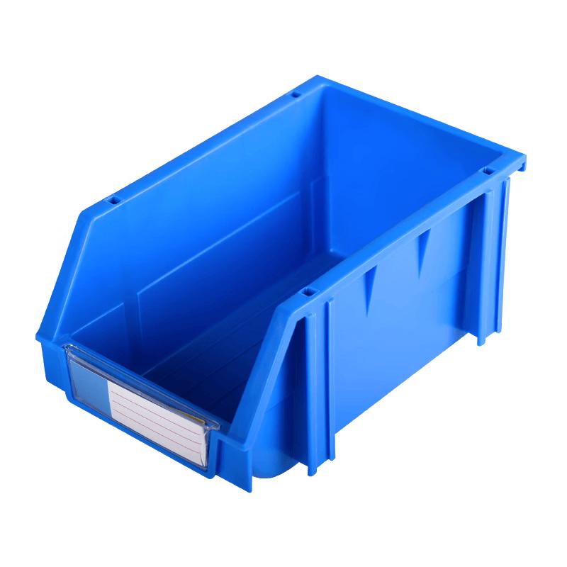 POWERKING Stackable Slanted Parts Bin