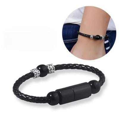 Bracelet USB Cable Type C Microusb Portable Charging Cable For Huawei Xiaomi 9 Samsung S10 Mobile Battery Charger Short USB Cord