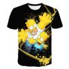 Summer Trend: The Simpsons 3D Printed Children's T-shirt Short Sleeve