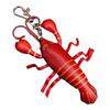 Genuine Leather Lobster Keychain Crafted From Cowhides For Unique Style And Durability Ideal For Fashion Enthusiasts