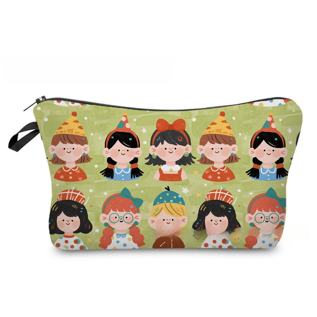 Women Avatar Print Cosmetic Bag Toiletries Organize Travel Storage Case 6884