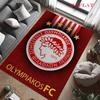 Tappeto Olympiacos F.C. per Soggiorno Camera da Letto Casa Decorazione Divano, Tappetino Antiscivolo per Giochi Bambini