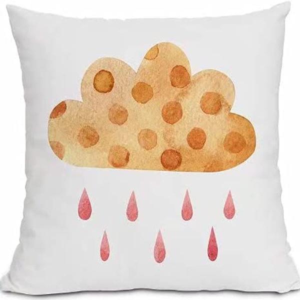 Moderne minimalistisk INS regnbue putetrekk friskt trykt lin putetrekk stue sofa