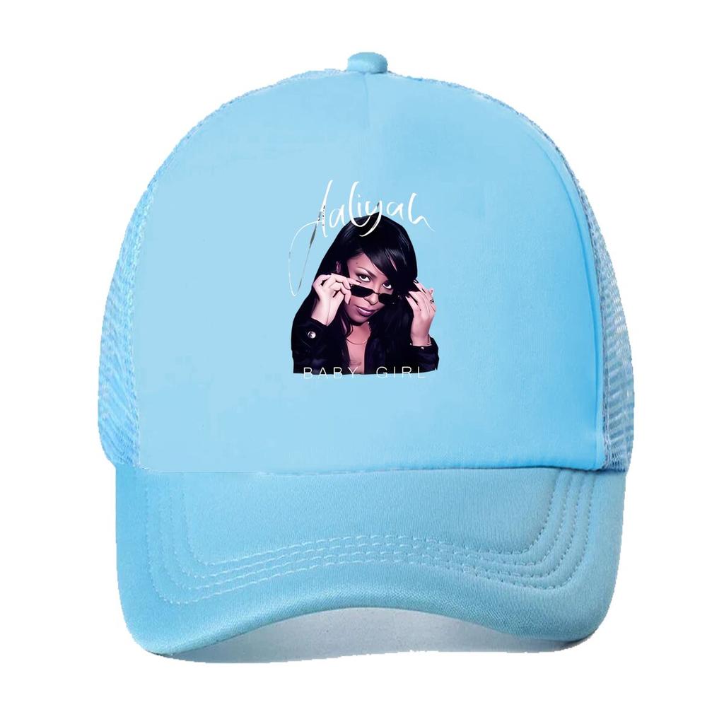 “Baby Girl Art, Portrait Design” Mesh Baseball Cap