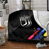1pc Personalized Name Juventus Blanket, Gift, for Men and Women, Soft Blanket, Good for Sofa Bed Couch Travel, Lightweight Flannel Blanket