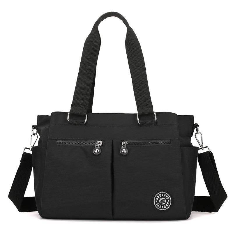 Autumn Generation Label Women's Shoulder Bag Nylon Cloth Women's Bag Multi-compartment Large-capacity Mother Handbag
