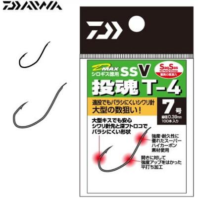 Daiwa Daiwa  WhiTe Squirrel Fish Hook D Max  Value Use  Ssv  No. 8 T 4