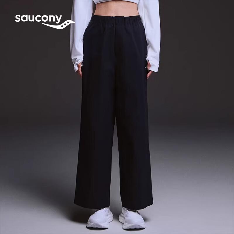 SAUCONY Unisex Straight Fit Woven Track Pants L