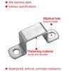 Saddle Clip Horseback Hose Clamp M-shaped U-shaped Square Rectangle Plumbing Tightening Ohm Tube Card Fastening Buckles
