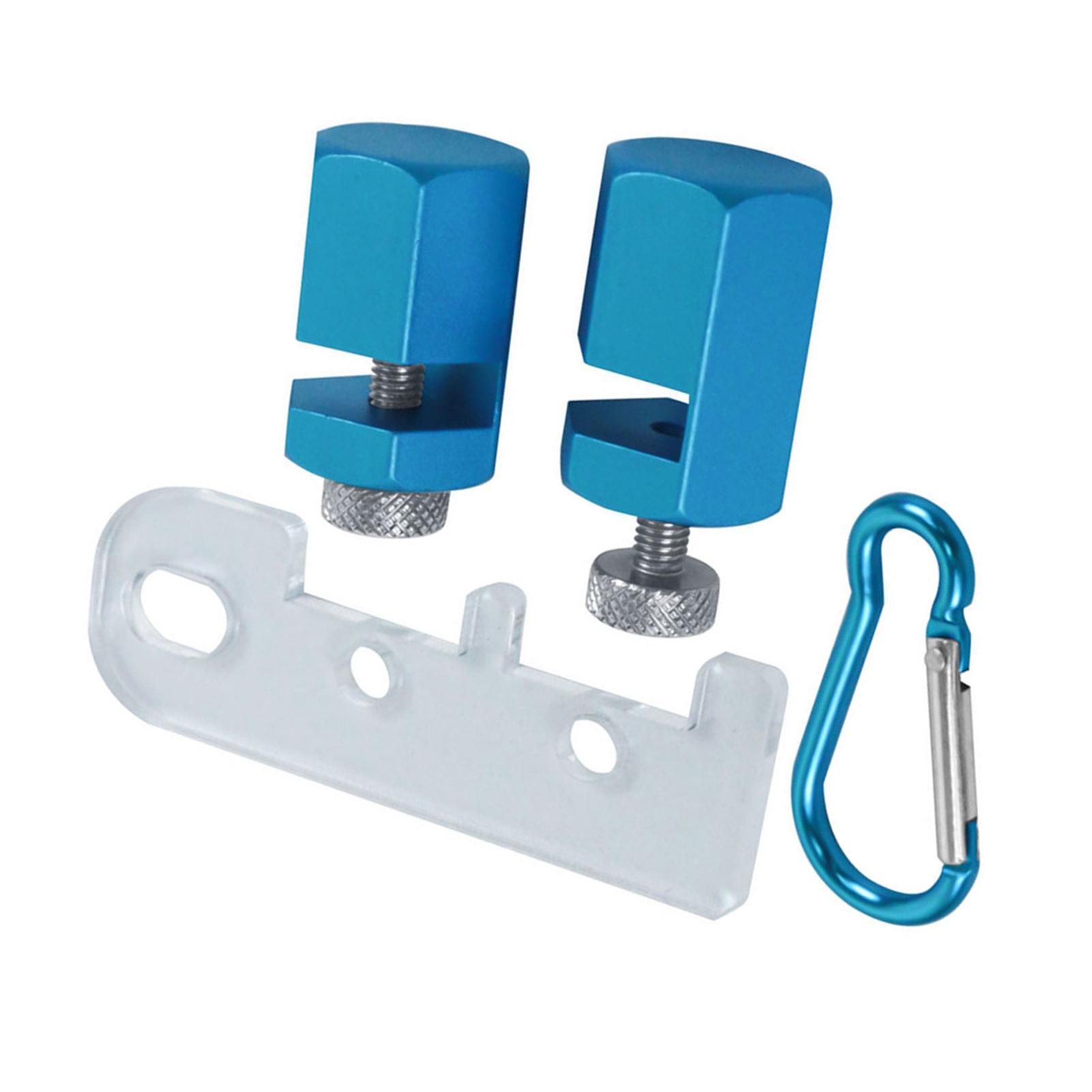 

Stair Gauge Aluminium Alloy Anodised Surfaces Hex Knob Design Framing Square Stair Gauge