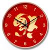 8-inch 20cm clock living room Chinese red wall clock bedroom dining room silent creative festive clock