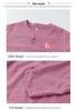 Grandma's Fashionable Cotton Linen Tang Suit Mid-Sleeve T-shirt for Elderly Women