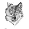 Tatuaggi Adesivi Tigre Leone Lupo Stile Pittura ad Acqua Arte Corporea Animale Unisex