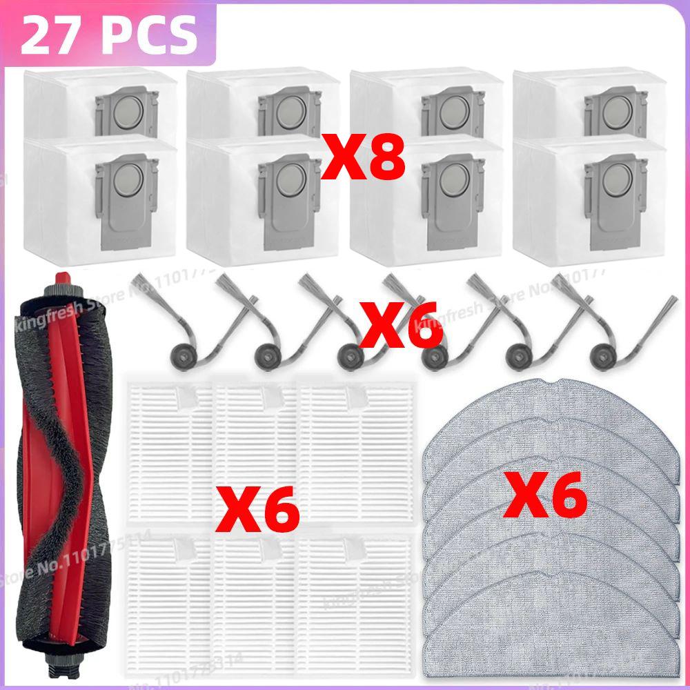 

Підходить для Roborock Q7 M5 / Q7 M5+ / Q7 L5 / Q7 L5+ / Q7 TF / Q7 TF+ / Q7B/ Q7 BF+/ Q7T+ Plus Запчастини Основна щітка Фільтр Тканина для миття підлоги Мішок