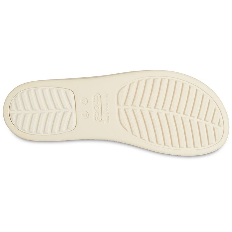 Crocs Brooklyn EVA Slip-On Open-Toe Slide Sandals Women Sandals Bone 208728-2Y2