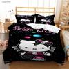 Hellokitty Cartoon Anime All Season Duvet Cover Comforter Bedding Sets Soft Quilt Cover And Pillowcases Single/Double/Queen/King