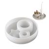Flexible Silicone Mould for Creating Unique Star and Moon Candle Stand Designs for Handmade Gifts and Home Accent