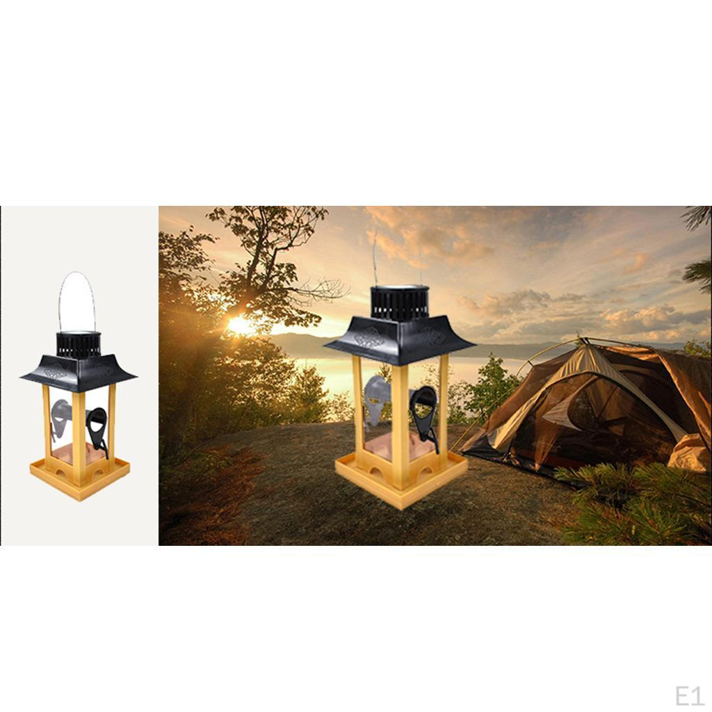 Solar Powered Bird Feeder BalconY Non- for Cockatiel Finch Parakeet
