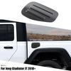 Carbon Fiber Door Filler Fuel Tank Gas Cap Cover Trim For Jeep Gladiator JT 18+