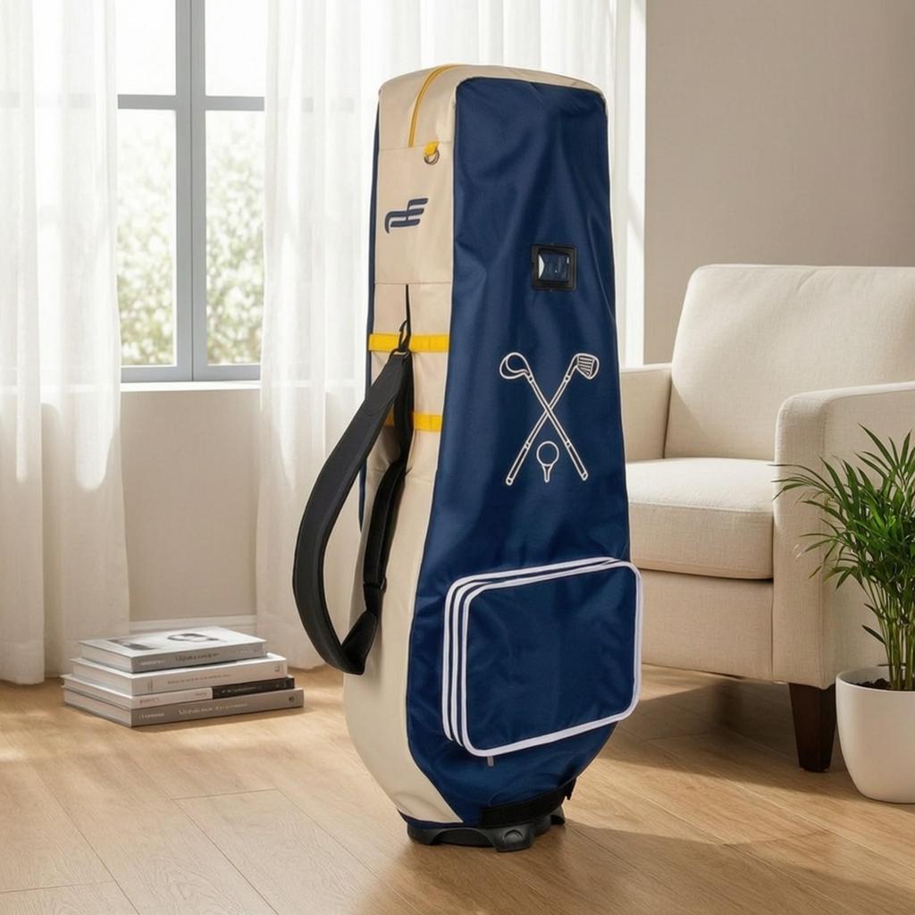 Golf Bag Rain Cover Lightweight for Road Trips, Outdoor Storage