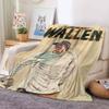 American singer Morgan Wallen Blanket For Sofa Office Bed Plane Travel Sleep Read Relax Camping Soft And Warm