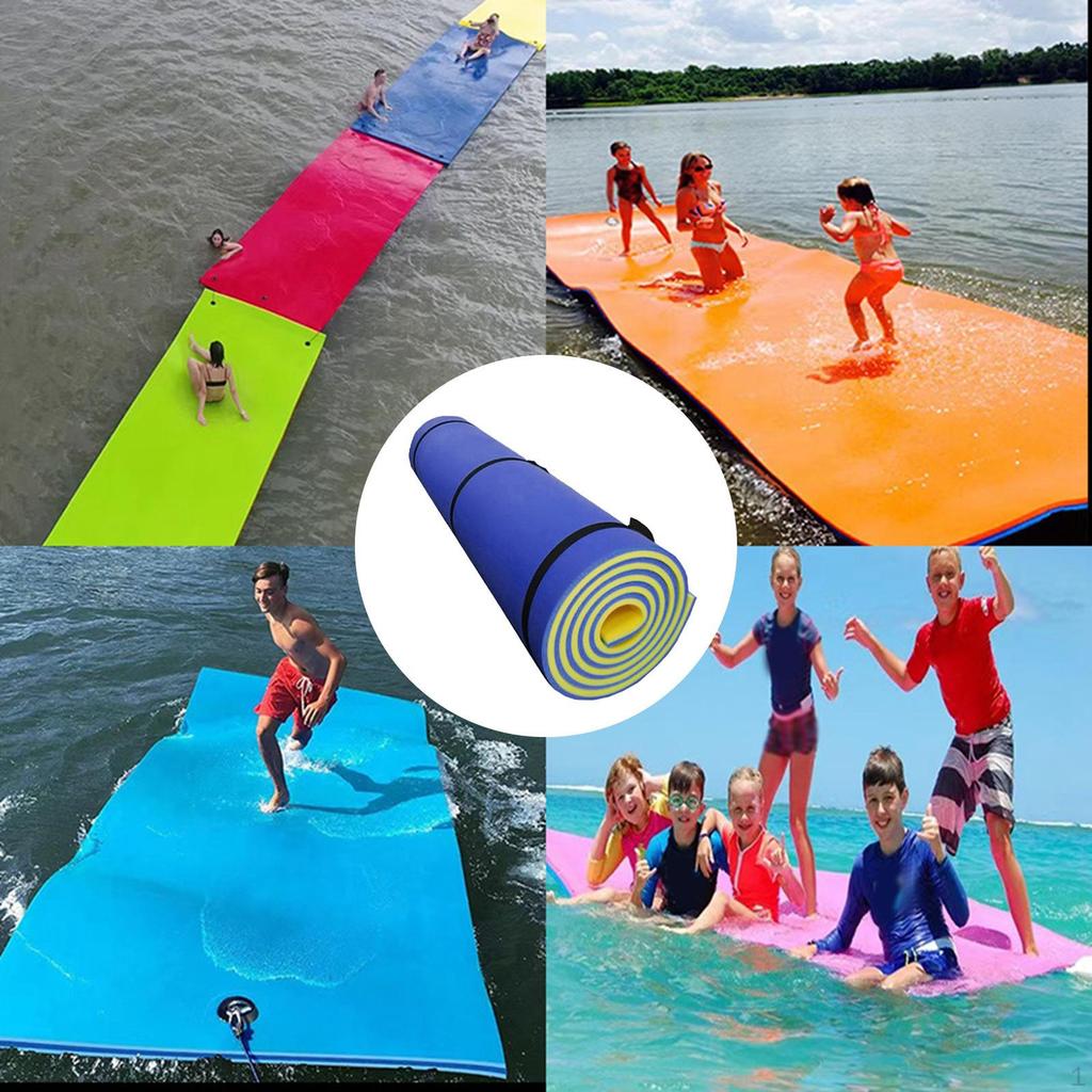 Tappeto Galleggiante per Piscina e Lago, Zattera Portatile Attività all'Aperto