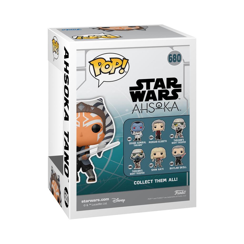 Star Wars Ahsoka Tano Figure Funko Star Wars Funko (DUAL LIGHTSABERS) POP!